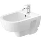 Duravit D-Code 37x54cm, mit Hahnloch, Überlauf, weiß