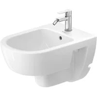 Duravit D-Code 37x54cm, mit Hahnloch, Überlauf, weiß