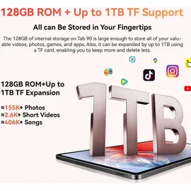Blackview Tab 90 10,9" 128 GB Wi-Fi + 4G Grau