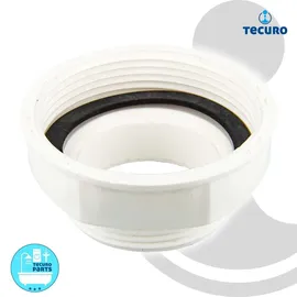 tecuro Reduzierstück für Siphon-Ablauf 2 IG x 1 1/2 Ag -