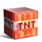 Ukonic Minecraft TNT Block Mini-Kühlschrank 6,7 l 26,4 cm hoch Rot/Weiß