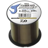 Daiwa J-Thread DPLS 600m Monofilschnur Angelschnur Monoschnur (Khaki Green,