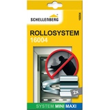 Schellenberg 16004 Klemmsicherung Passend für (Rollladensysteme) Mini, Schellenberg Maxi