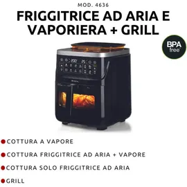 Ariete Luftfriteuse 4636 schwarz