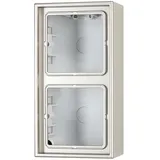 Jung AP-Kappe 2-fach angeformter Rahmen AL 2582 A-L