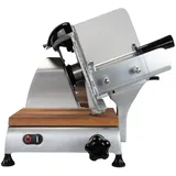 Berkel Red Line 250 Grau Teflon, Original Profi-Aufschnittmaschine, Messerdurchmesser 25 cm + Einlegebrett