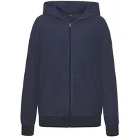 VIVANCE Sweater Frotteequalität Dunkelblau Meliert 40/42