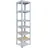 shelfplaza PRO 230x40x40 cm Schwerlastregal in verzinkt mit 6 Böden und 166 kg Traglast pro Boden
