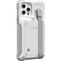 Urban Armor Gear UAG Workflow Battery Case iPhone 12, Smartphone Hülle, Grau, Weiss