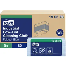TORK Fusselarme Industrie Reinigungstücher Blau