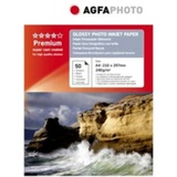 AgfaPhoto Fotopapier einseitig glänzend weiß, A4, 240g/m2, 50 Blatt (AP24050A4)