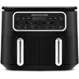 KARACA Air Pro Cook Duo Home Dinner XXXL 8 Liter Airfryer Black Chrome