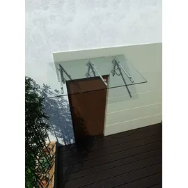 Buylando Glasvordach 200 x 90 cm transparent