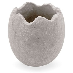 Zement-Topf, gezackt, 12,5 cm Ø