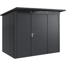 hörmann stauraumsysteme Juno Gerätehaus 2,62 x 1,66 m Anthrazitgrau