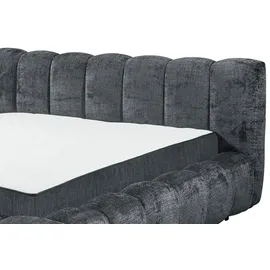 Möbel Kraft Bexley 180 x 200 cm Schwarz