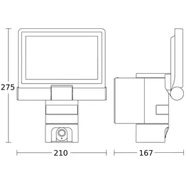 Steinel XLED Sensor Außenstrahler 21 W 065294