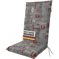 Gardissimo 1112 Hochlehner Gartenstuhl Auflagen 120x50x8cm grau
