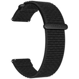 Polar Armband mit Klettverschluss, Schwarz S/M, 22 mm