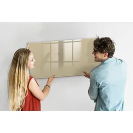 Tulup Magnettafel 120 x 60 cm Beige/Khaki