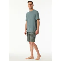 SCHIESSER Pyjama Casual Essentials Blau 58