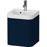 Duravit Happy D.2 Plus Möbelwaschtisch c-shaped mit Unterbau, wandhängend 400 x 360mm