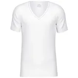 CALIDA Cotton Code V-Shirt Weiß Baumwolle Large Herren