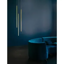 Nova Luce Elettra 1-flg. 60 cm gold