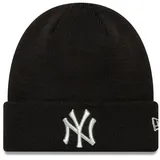 New Era Beanie Metallic York Yankees Unisex Mützen schwarz schwarz|weiß Einheitsgröße