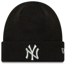 New Era Beanie Metallic York Yankees Unisex Mützen schwarz schwarz|weiß Einheitsgröße