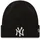 New Era Beanie Metallic York Yankees Unisex Mützen schwarz schwarz|weiß Einheitsgröße
