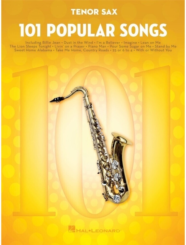 101 Popular Songs -For Tenor Saxophone-, Kartoniert (TB)