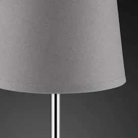 monzana Nachttischlampe Grau 2 St.