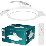 Philips Bliss Deckenventilator mit Beleuchtung 106 cm Weiß