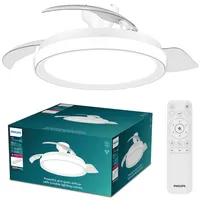Philips Bliss Deckenventilator mit Beleuchtung 106 cm Weiß