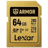 Lexar SDXC Pro Gold Series ARMOR UHS-II V60
