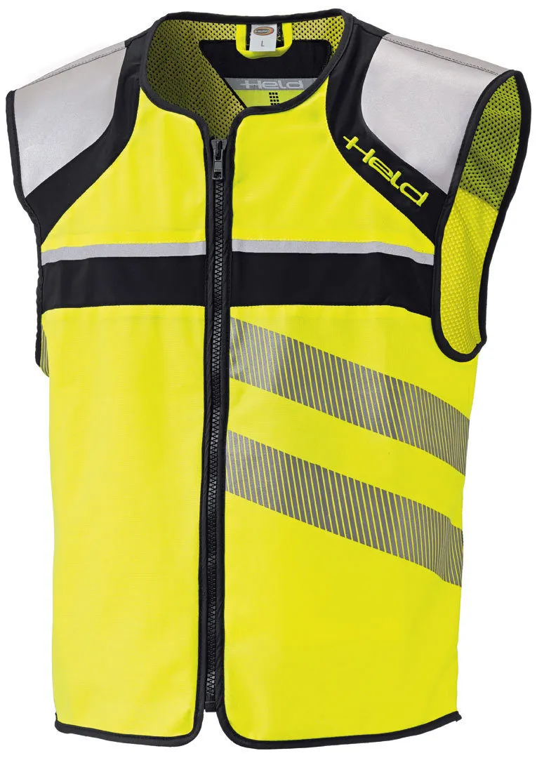 Held Flashlight II Waarschuwing Vest, geel, XS Voorman