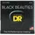 DR Strings BLACK BEAUTIESTM - BLACK Farbige E-Gitarrensaiten: Leicht bis mittel 9-46
