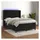 vidaXL Boxspringbett 140 x 200 cm Schwarz
