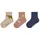 3er-Pack in beige Gr 18