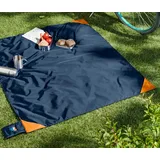 Tchibo - Mini-Picknickdecke - dunkelblau