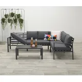 Garden Impressions Variable Aluminium-Ecklounge 'Concord' inklusive Tisch,,