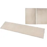 OTTO home Bettumrandung OTTO HOME "Viva" Gr. 14, beige (creme), H:45mm, Obermaterial: 100% Polypropylen, Bettumrandungen, Bettvorleger, Läufer-Set, Uni-Farben, einfarbig, besonders kuschelig