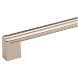 SO-TECH® Möbelgriff G15 Edelstahloptik Ø 14 mm, Höhe 35 mm, Bohrlochabstand (BA) 946 mm silberfarben Bohrlochabstand: 946 mm