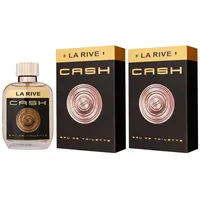 La Rive Cash for Men 2 x 100 ml Eau de Toilette EDT Set