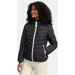 Winterjacke MARIKOO "Pack mich ein", Damen, Gr. XL, schwarz, Obermaterial: 100% Polyester; Innenmaterial: 100% Polyester; Futter&Wattierung: 100% Polyester, Jacken, Mit Kapuze und Beutel zum Verstauen der Jacke
