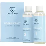 hoofdzorg kliniek Läuse Weg Klinik Premium Läuseshampoo in Kombination mit hochdosierter Lotion für Erwachsene – Kinder 200 ml Shampoo