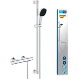 Grohe Precision Trend Duschset mit Thermostat Chrom 34855003