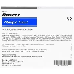 FREKAVIT fettlöslich Infant Emulsion zur Infusion 100 ml