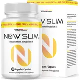 Now Slim Macronutrient Metabolism N Kapseln | mit Apfelessig und Pflanzenextrakten | für Frauen | 90 Kapseln pro Dose